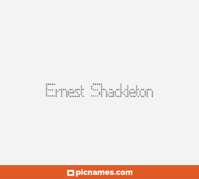 Ernest Shackleton